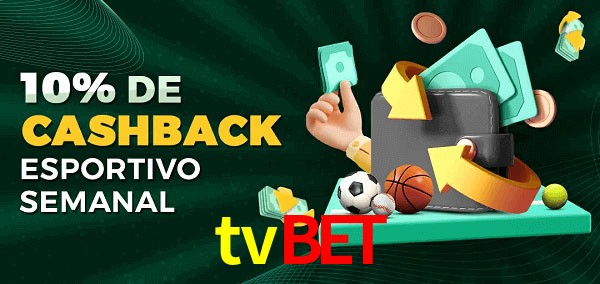 10% de bônus de cashback na tvbet
